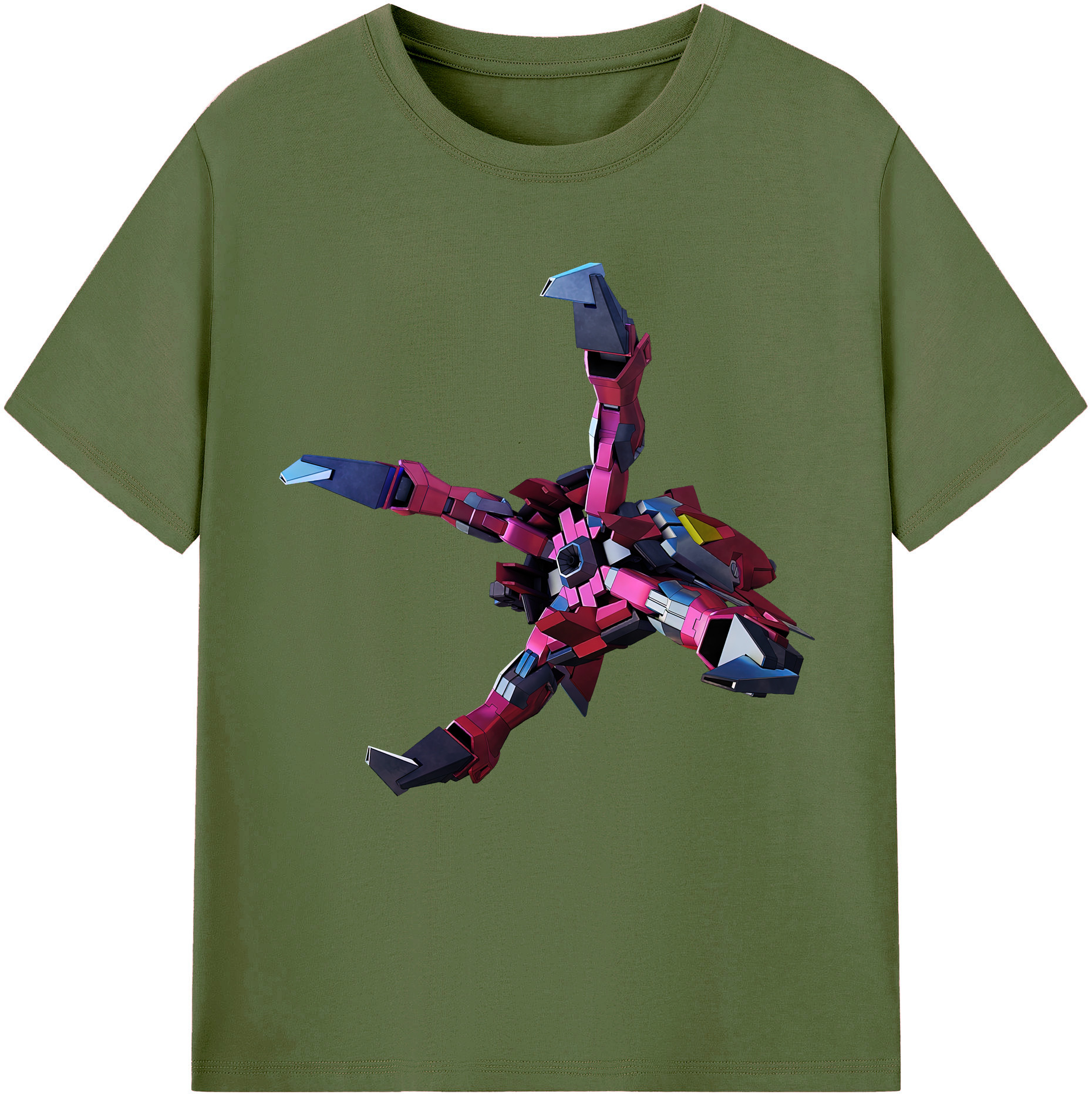 （画像用） 機動戦士ガンダム Mobile Suit Gundam 綿100％半袖Tシャツ（フロントプリント）